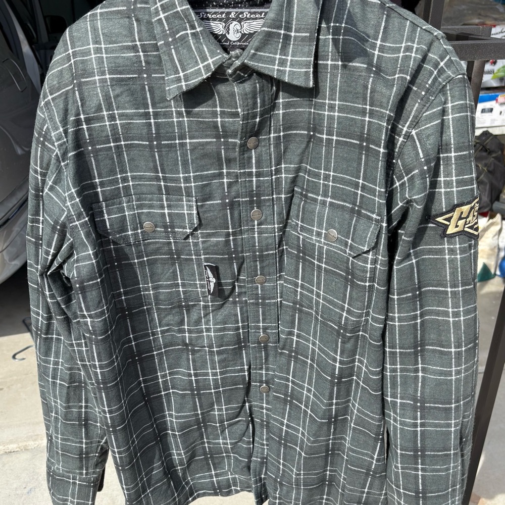 Men's Black Plaid Performance Jacket